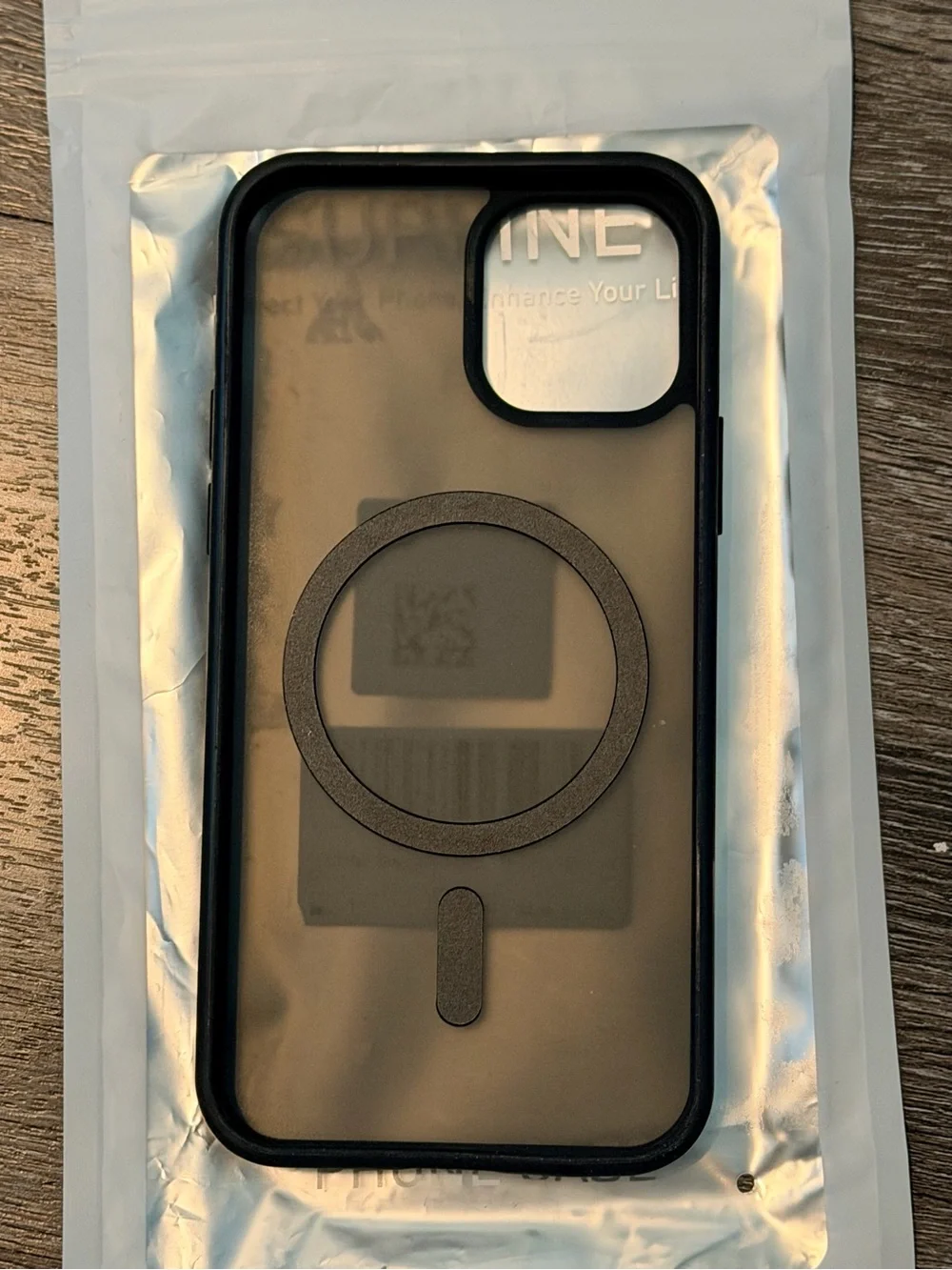 Black Protective Phone Case - Slim Matte Cover